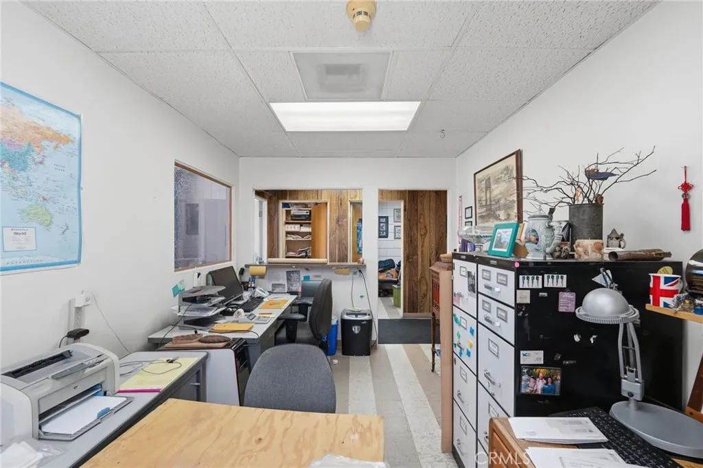 Receptionist area