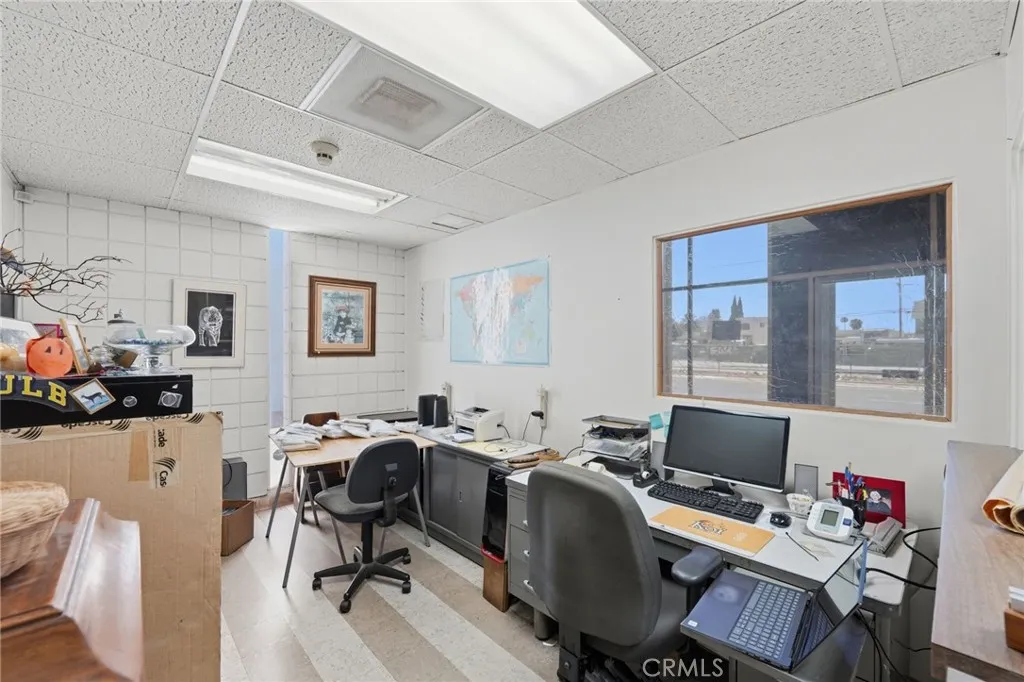 Receptionist area