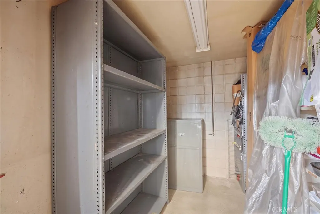 Digitally enhanced (cleared space) Stprage Room