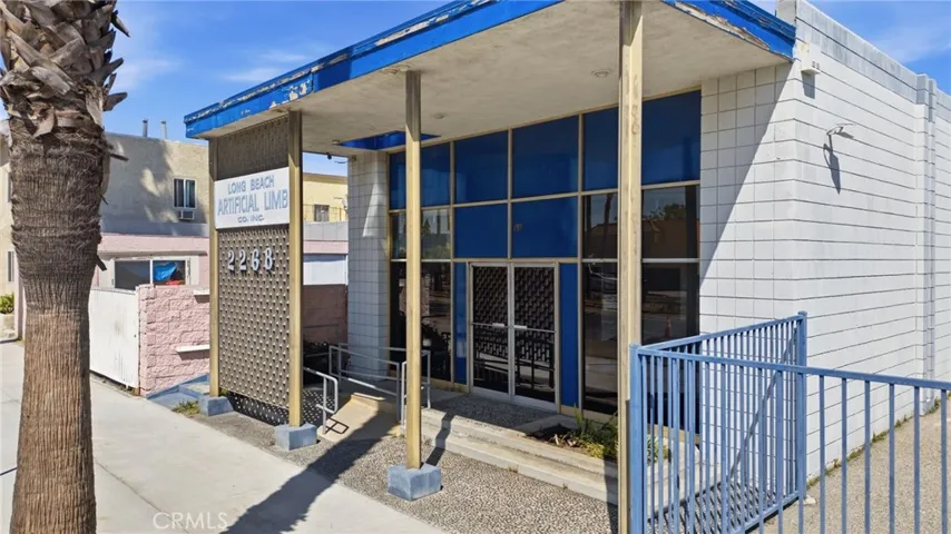 ADA wheelchair ramp in front