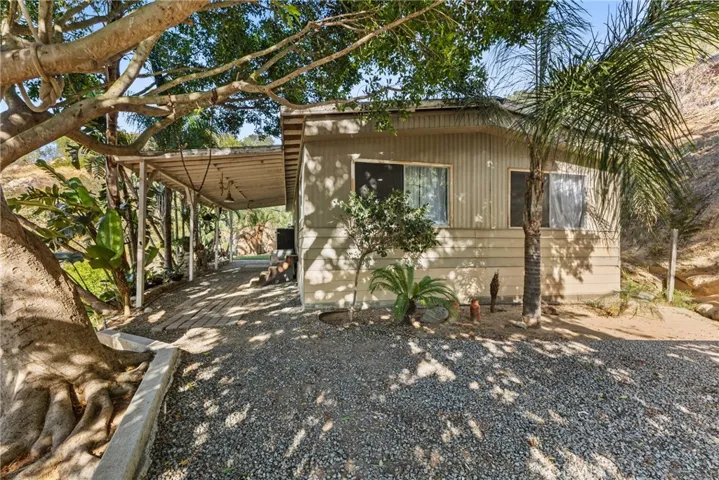 Exterior of home