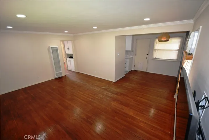 New LED recessed lighting & crown molding throughout