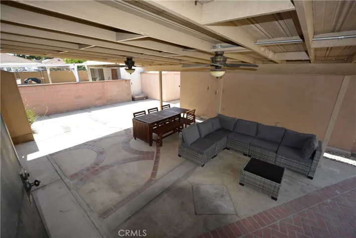 This patio is ready for a social gathering!