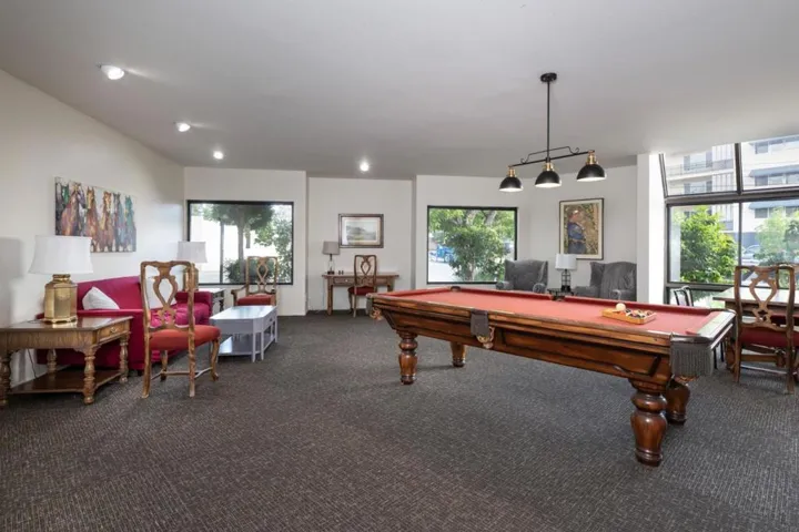 Billiard room
