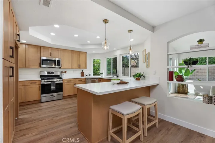 fully remodeled kitchen
