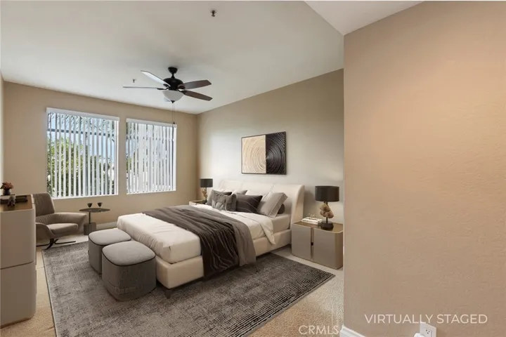 Virtually staged