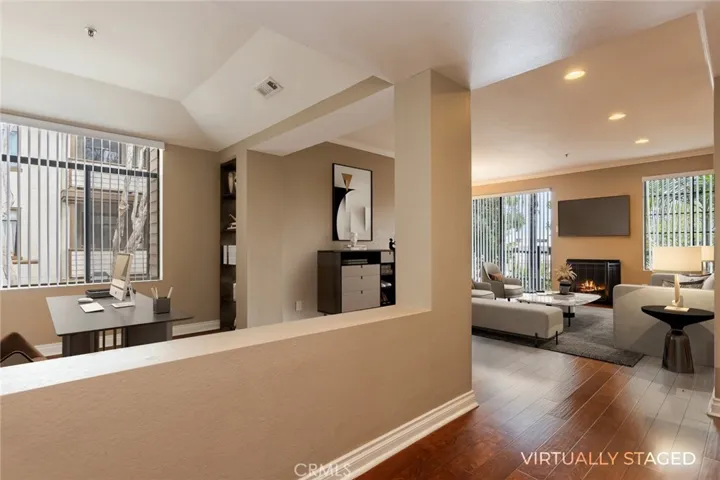 Virtually staged