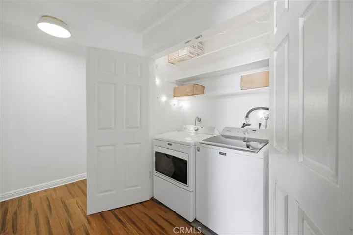 Interior laundry!  Washer & Dryer included!