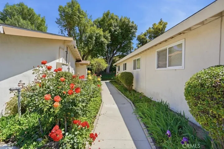 Walkway to carport