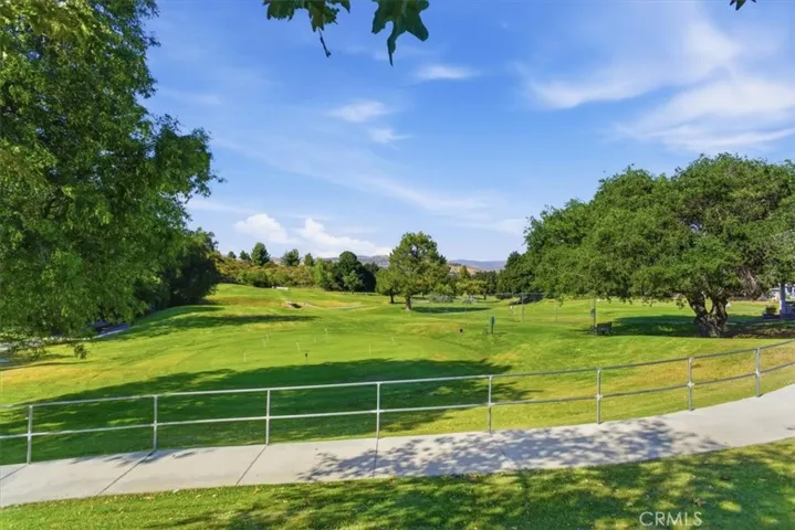 Golf course view