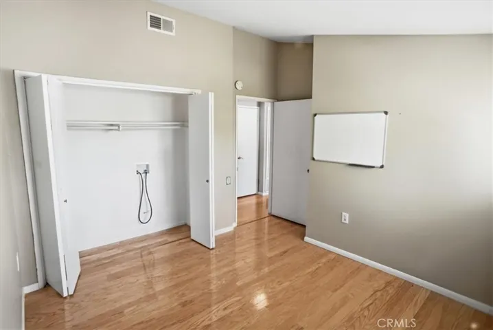 secondary bedroom with W/D hookup