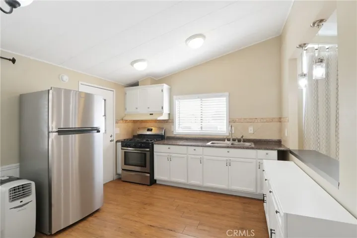 Stainless Steel Appliances in Kitchen