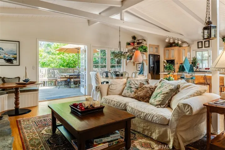 Living Room with doors out to Front Patio