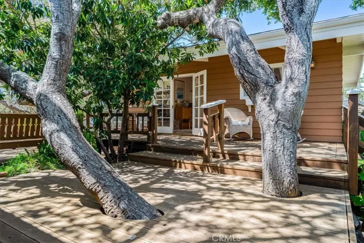 Guest Cottage across decking from Main house