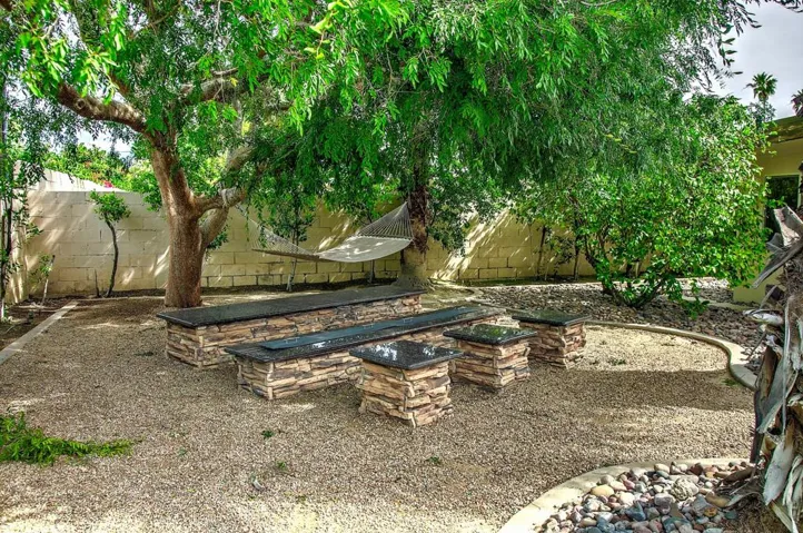 Firetable sitting area