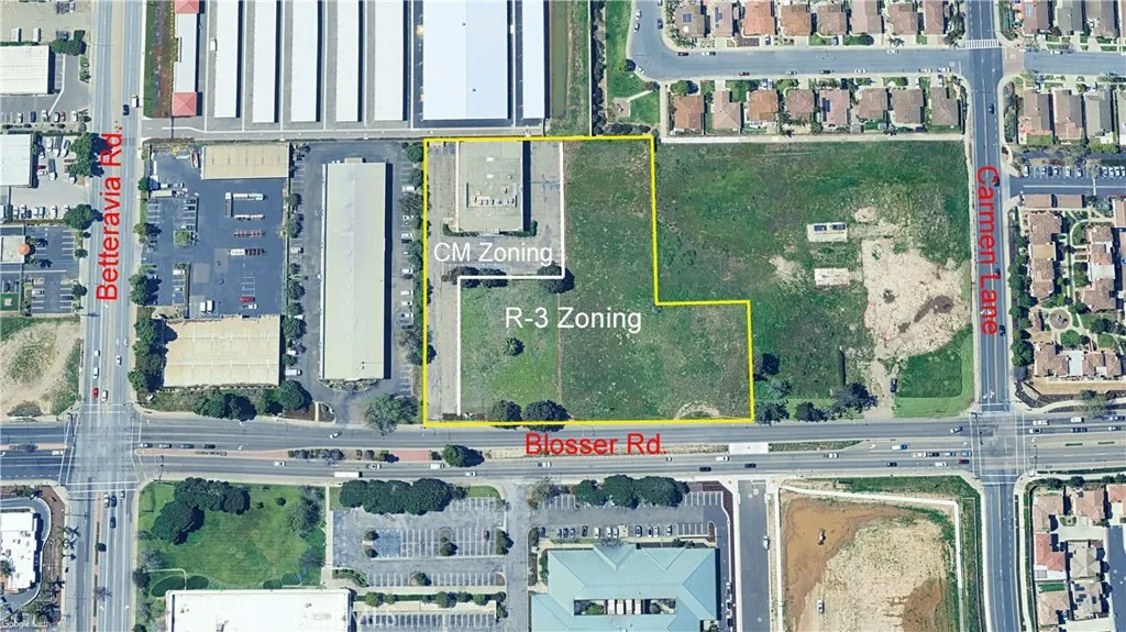 Aerial with zoning