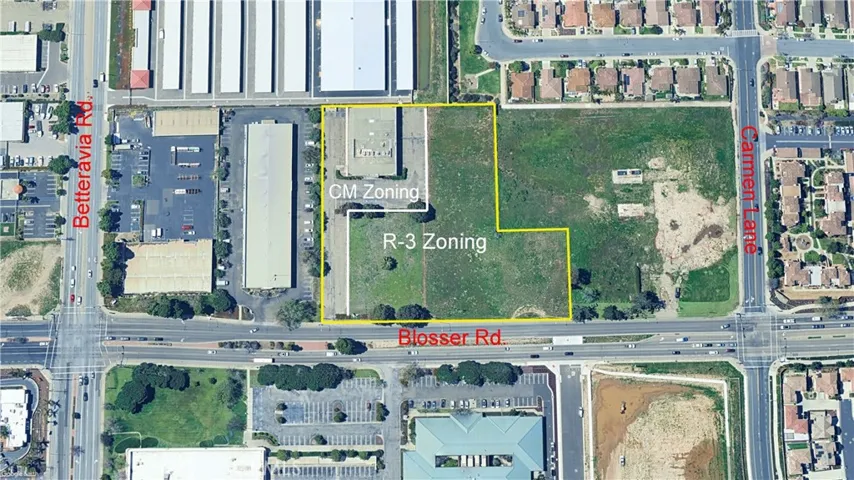 Aerial with zoning