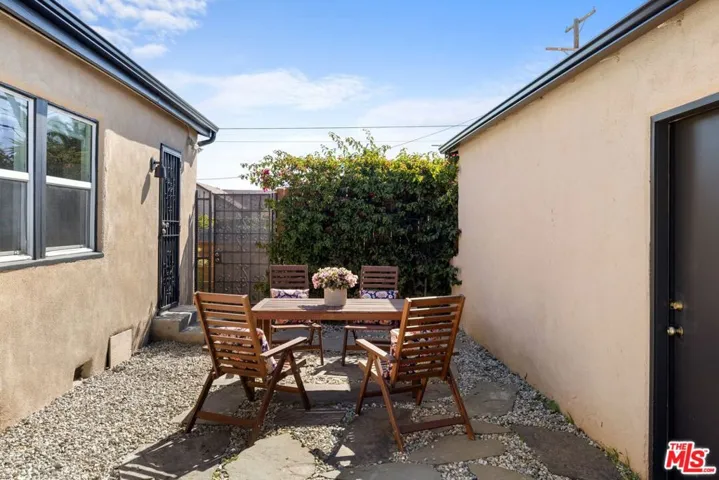 Backyard outside Primary