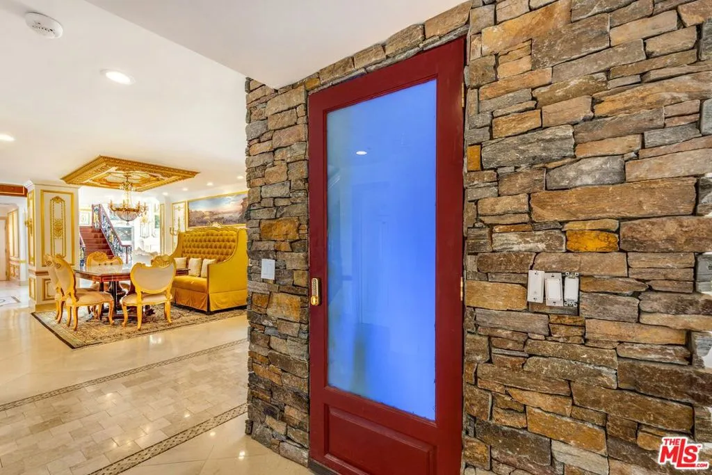 Dining area with panoramic vie