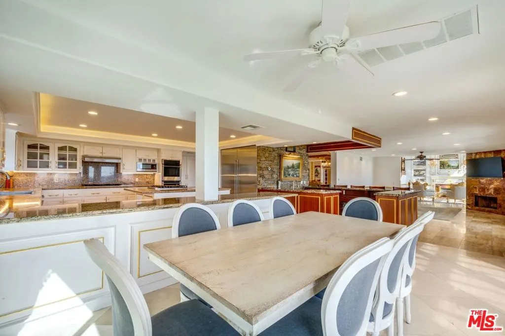 Family Room, fireplace, stunni