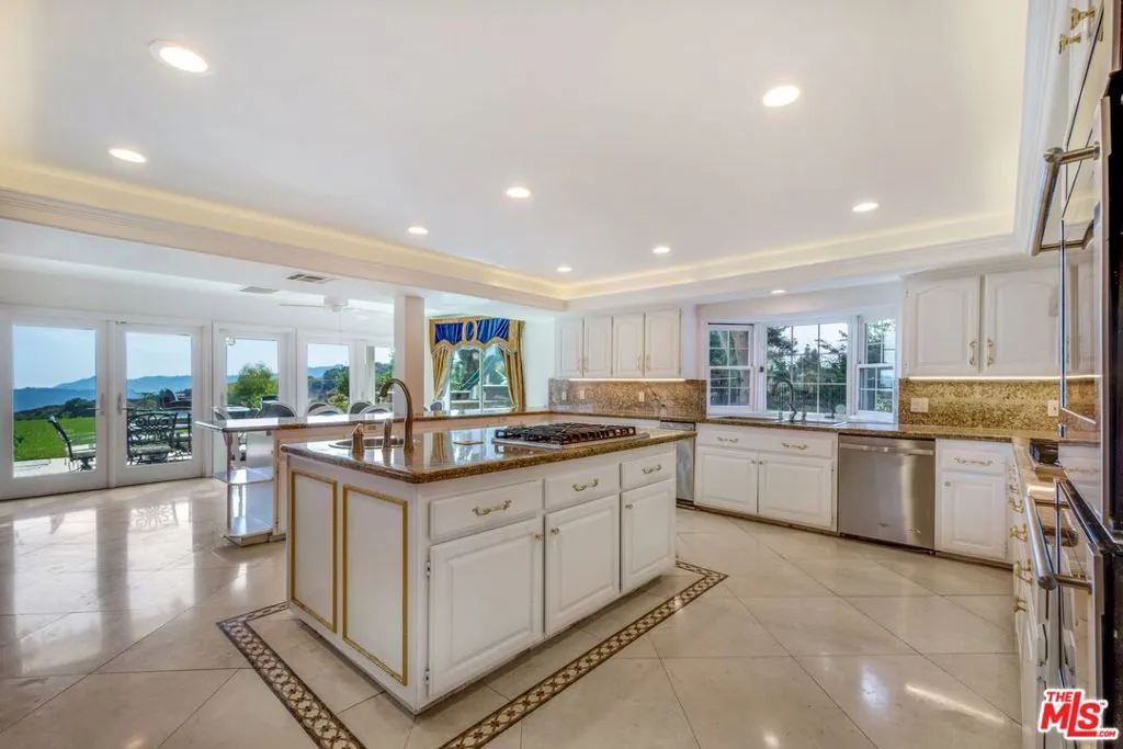 elegant formal entry, staged