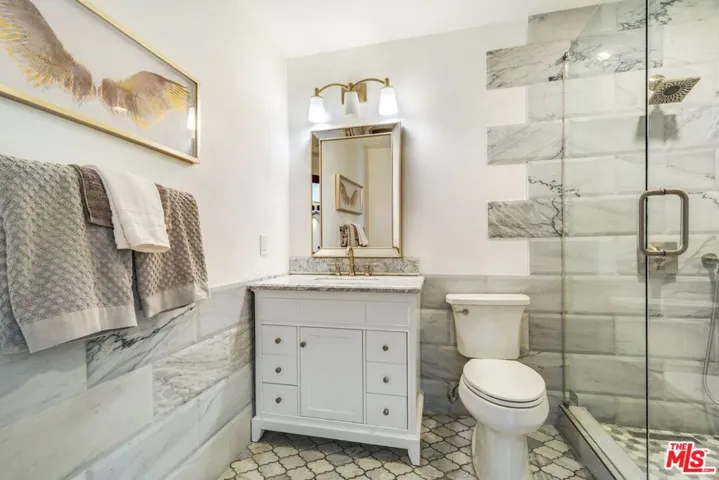 Remodeled guest bath