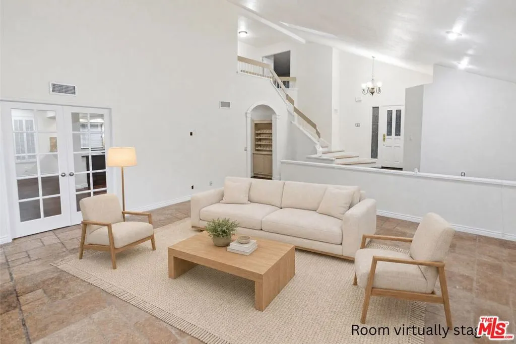 Living Room Virtually Staged
