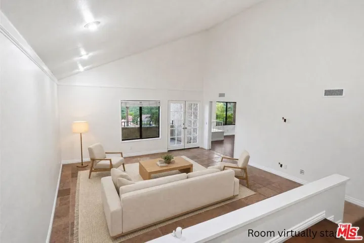Living Room Virtually Staged