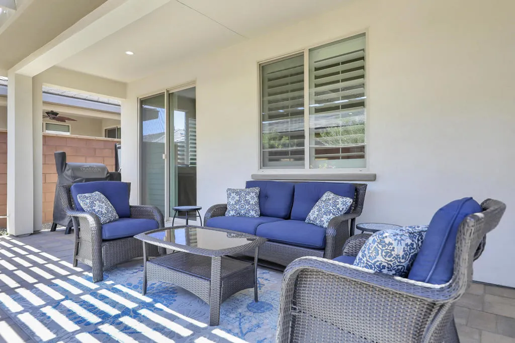Back patio