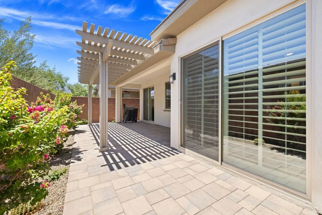 Back patio