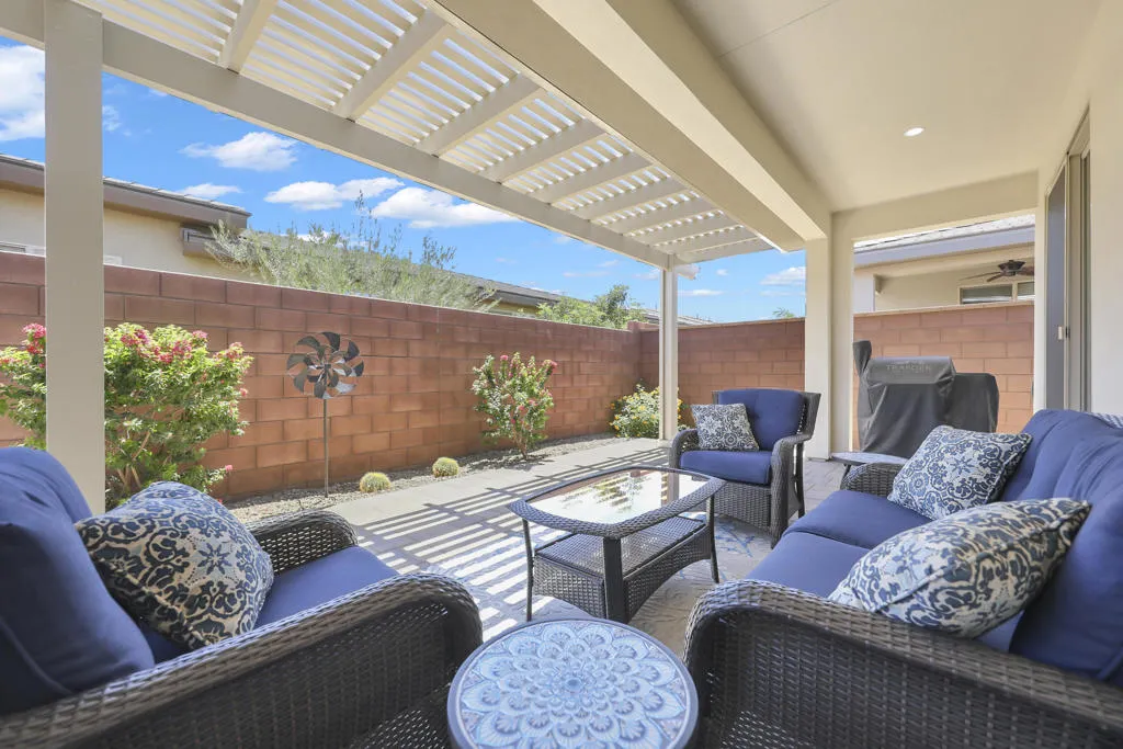 Back patio