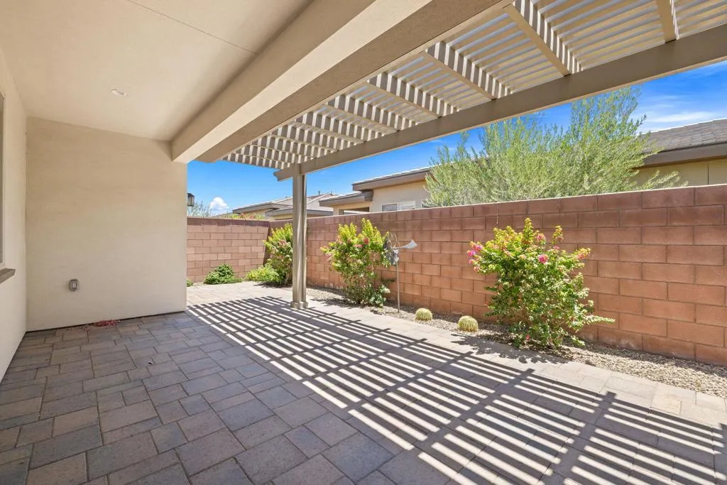 Back patio