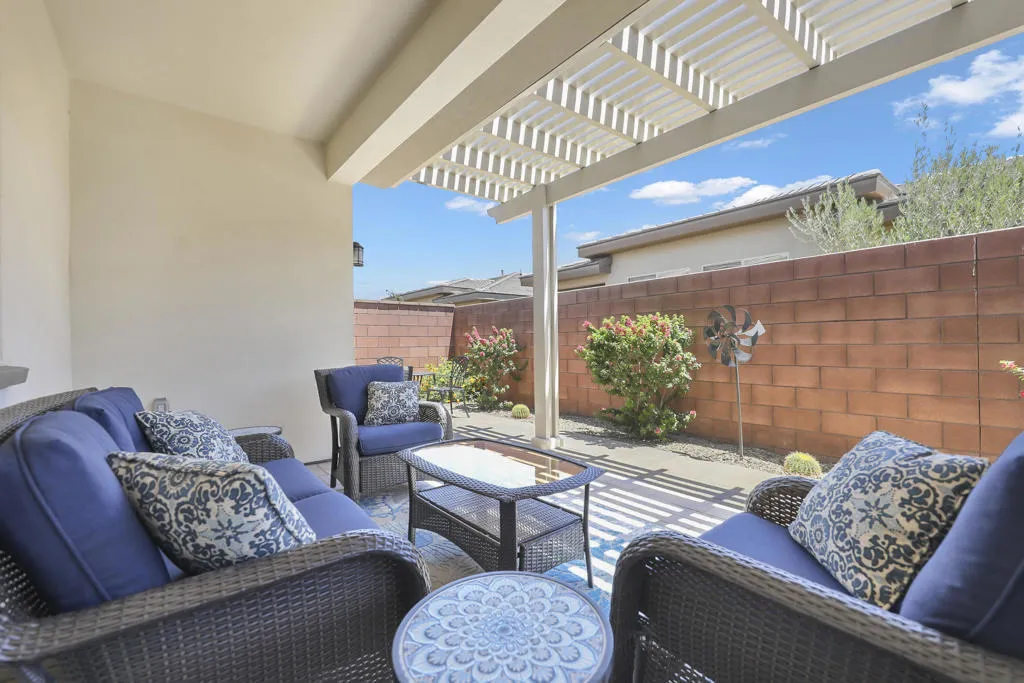 Back patio