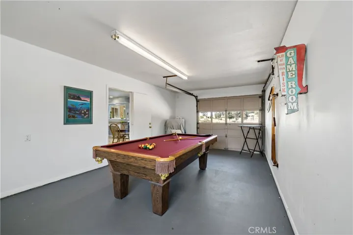 Garage Game Room
