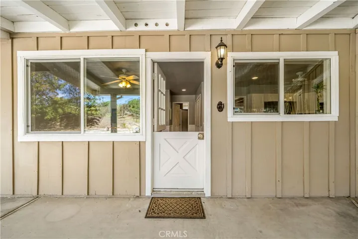 Dutch Door to Kitchen