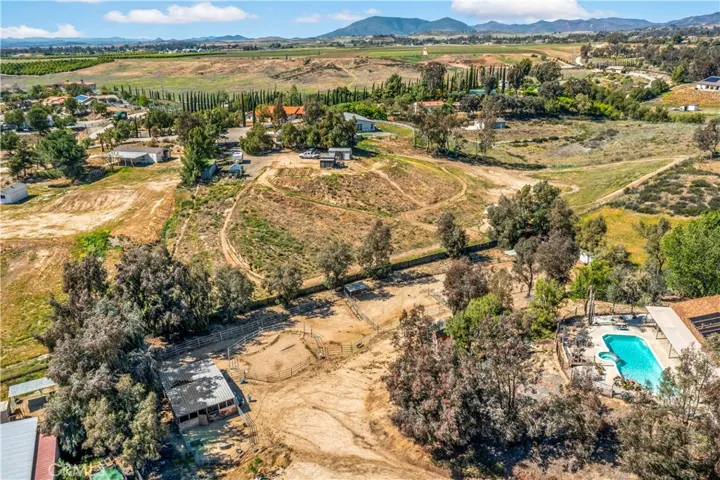 Flat Area in the Back of the Property