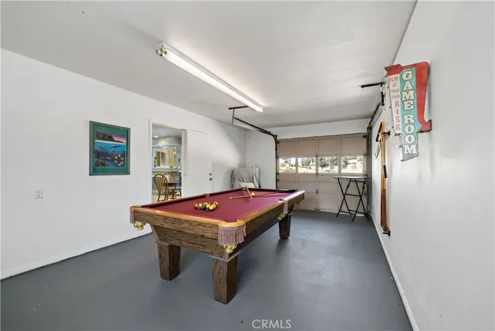Garage Game Room