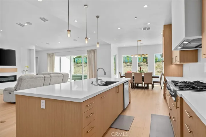 Kitchen View Toward Dining Room