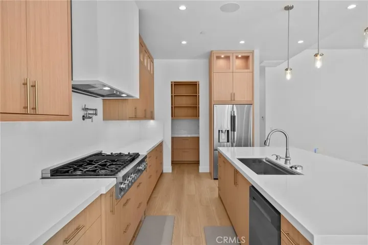 Kitchen View Toward Butler's Pantry