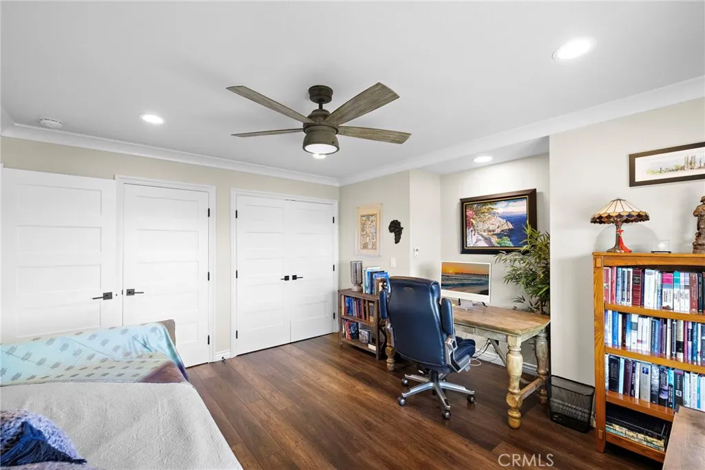 Spacious bedroom #2 with lots of closet space and beautiful finishes!