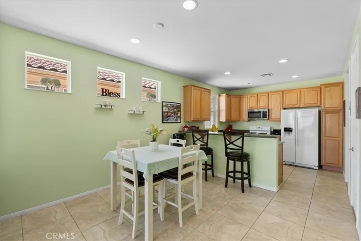 Dining area off Kitchen