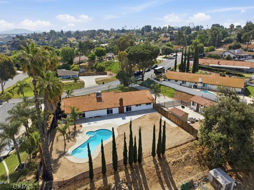 Aerial Back Property View