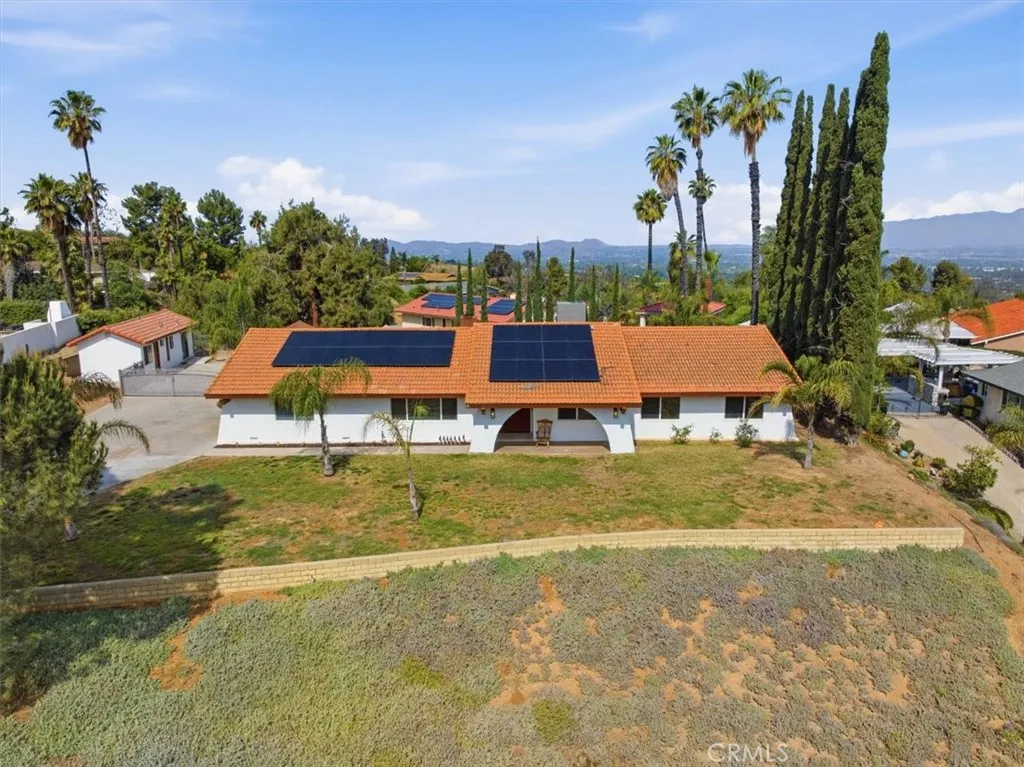 Aerial Front Property View