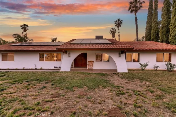 Front of Main Home at Twilight