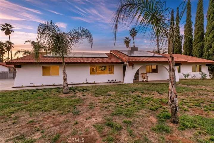 Front of Main Home at Twilight