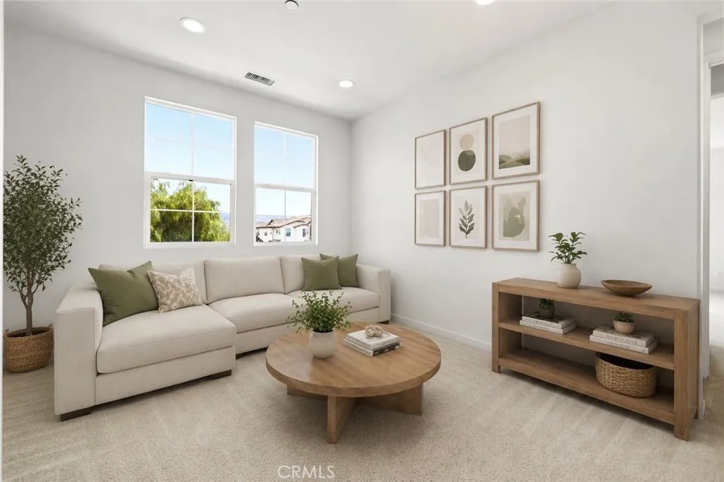 Virtually staged Loft