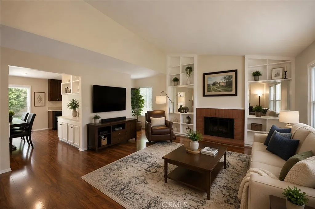 Living Room - Digitally Staged