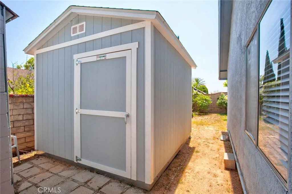 Tuff Shed, fully insulated and great for storage or workshop
