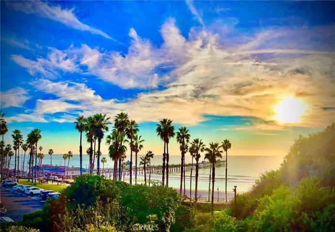 The San Clemente pier is approximately 10 miles south of 2 High Bluff