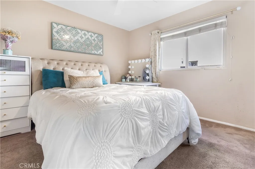 view from the doorway of the 3rd bedroom located in the far-left corner of the Hallway